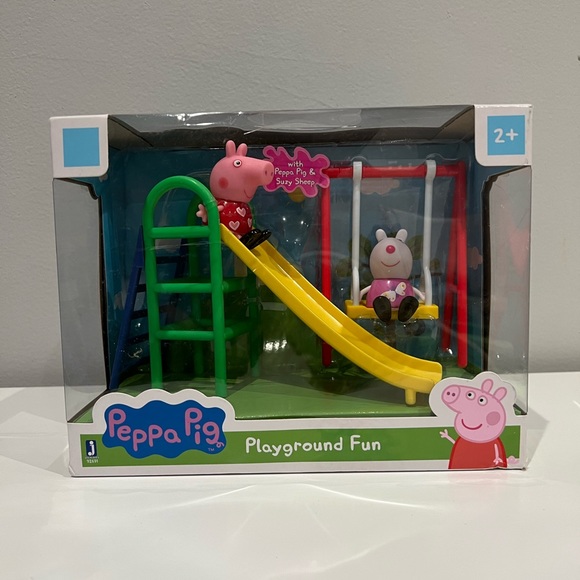 ❌SOLD❌ Peppa Pig playground set - Picture 1 of 2